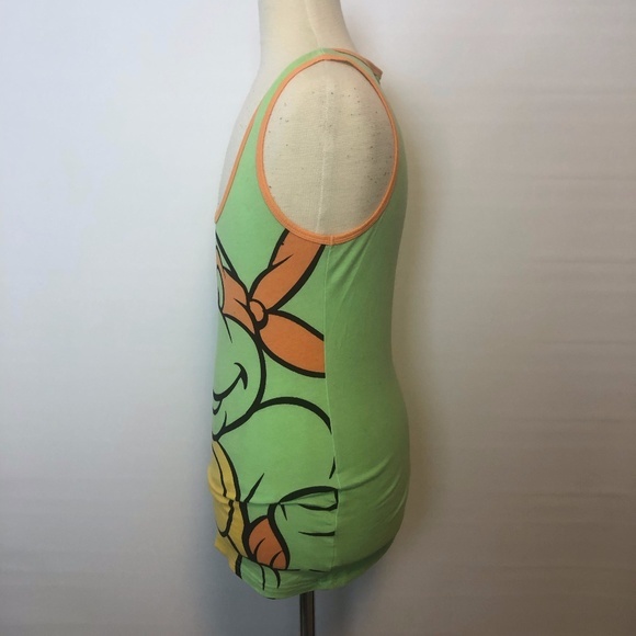Nickelodeon Ninja Turtle Tank Top Tee Shirt Small - Picture 2 of 8